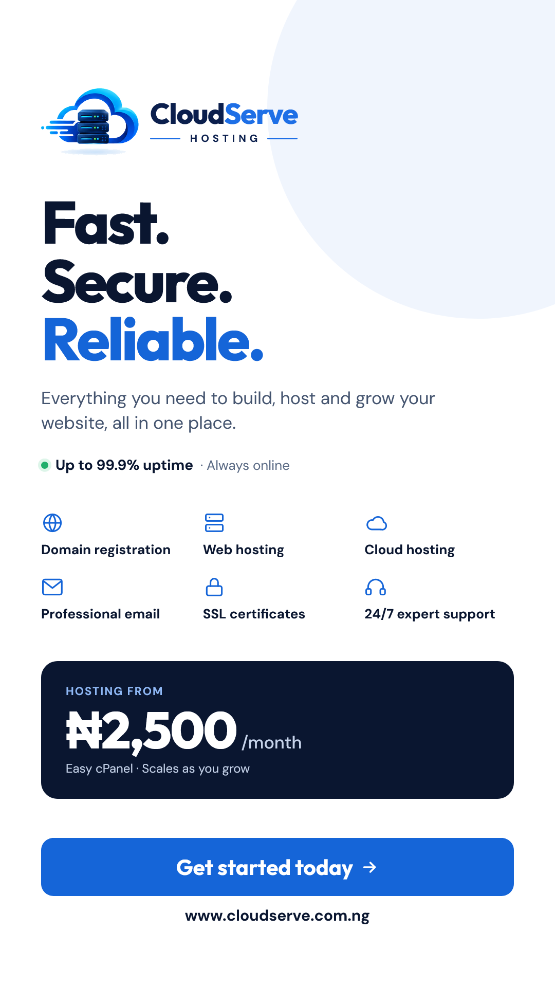 Your digital business needs more than hosting.